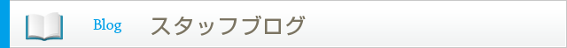 スタッフブログ