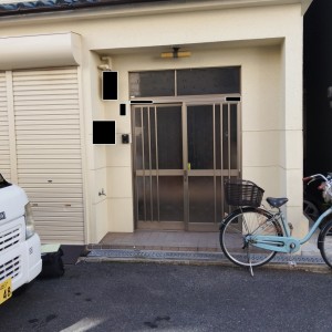 IMG玄関引戸→ドアへ